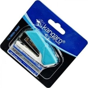 Zszywacz Kangaro Zszywacz + zszywki 10 kart. KANGARO Aris-10m/y2, blister, mix 5