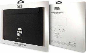 Etui Karl Lagerfeld Karl Lagerfeld Sleeve KLCS14SAKCPMK 14" czarny/black Saffiano Karl&Choupette 4