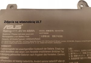 Bateria Asus Battery Li-Ion B31N1726 8