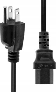 Kabel zasilający ProXtend Power Cord US to C13 1M Black 1