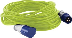 Outwell Przedłużacz Outwell Corvus CEE Cable 25 m - lime green Uniwersalny 1