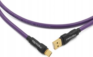 Melodika Melodika MDUAC50 Purple Kabel USB typu A-C m.in. do DAC / urzÄdzeĹ medycznych - 5m 10