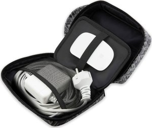 Torba Guess Guess Torba GUHBHGCFSEK Organizer czarny/black GCube Stripe 4