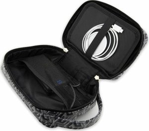 Torba Guess Guess Torba GUHBHGCFSEK Organizer czarny/black GCube Stripe 5