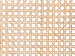 Beliani 3-panelowy składany parawan pokojowy rattanowy 105 x 180 cm z czarnym POTENZA 8