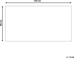 Beliani Dywan dziecięcy bawełniany motyw żyrafy 80 x 150 cm wielokolorowy SAKUBO 4