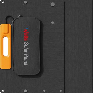 Ładowarka solarna Wonder Wonder Ws210 - Panel słoneczny / Ładowarka solarna 210W z wyjściem MC4 (Czarny) 11