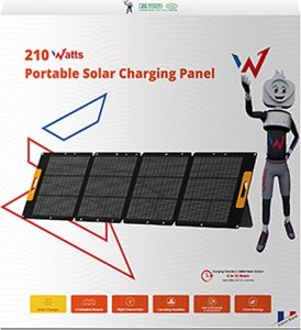 Ładowarka solarna Wonder Wonder Ws210 - Panel słoneczny / Ładowarka solarna 210W z wyjściem MC4 (Czarny) 12