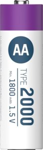 Ansmann ANSMANN 1312-0036 Li-Ion rechargeable batteries Mignon AA type 2000 (min. 1800 mAh) 4-pack box 12