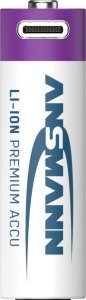 Ansmann ANSMANN 1312-0036 Li-Ion rechargeable batteries Mignon AA type 2000 (min. 1800 mAh) 4-pack box 2