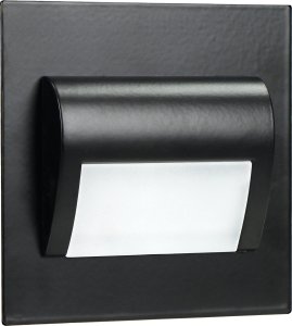 Oprawa schodowa Orno DRACO LED NEW 1,5W, oprawa schodowa podtynkowa, 12VDC, 30lm, 4000K, czarna, innowacyjny sposób montażu 5