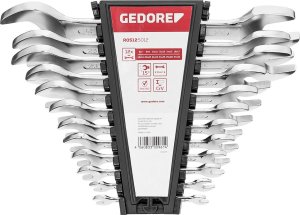 Gedore GEDORE red Double open-ended Spanner Set 12-pieces short 1