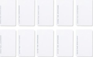 Qoltec Karta zbliżeniowa Qoltec EM 125 kHz | 10szt. 2