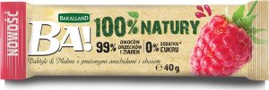 bakalland BAKALLAND BA! Baton 100% Natury 40g Daktyle Malina 1