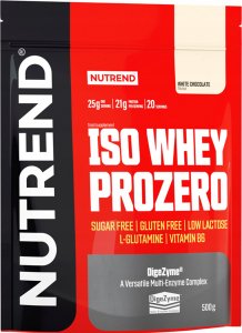 Nutrend NUTREND Iso Whey Prozero 500g White Chocolate 1