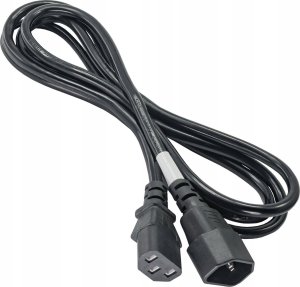 Kabel zasilający Akyga Akyga AK-PC-03C kabel zasilające Czarny 1,8 m IEC C13 1