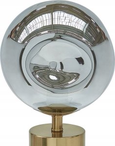 Lampa stołowa Beliani Lampa stołowa metalowa mosiężna BOYD 8