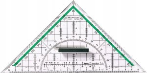 Faber-Castell FABER-CASTELL Geometrie-Dreieck groß mit Griff 20 cm 1