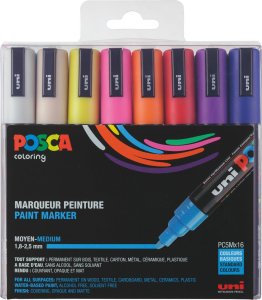 Posca Marker UNI PC-3M zestaw 8 pastelowy 2