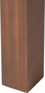 Beliani Stół ogrodowy rozkładany akacjowy 180/240 x 100 cm ciemne drewno CESANA 9