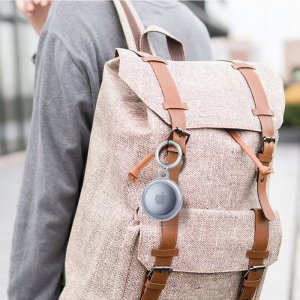 Fixed Fixed | Case for AirTag | Genuine cowhide | Black 11