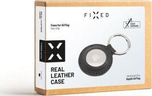 Fixed Fixed | Case for AirTag | Genuine cowhide | Black 6