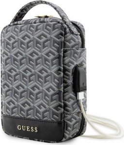 Torba Guess Guess Torba GUHBHGCFSEK Organizer czarny/black GCube Stripe 1