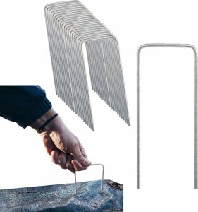 Bradas SZPILKA DO AGROTKANIN METALOWA 3cm x 15cm /100szt. 5