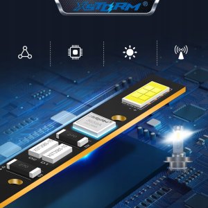 SKLEPLEDY MINI ŻARÓWKI HB3 HB4 LED XSTORM 110W 23000LM CAN 5