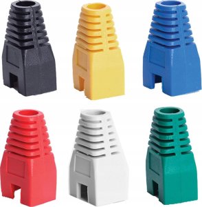 Organizer DigitalBOX Osłonka osłona odgiętka do wtyku RJ45 10 sztuk HQ 1