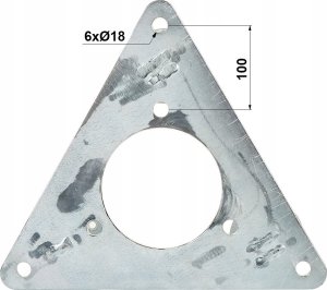 Delta PODSTAWA DO MASZTÓW MK-1.5/POD-HD 3