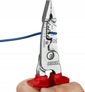Knipex KNIPEX SZCZYPCE WIELOFUNKCYJNE DLA ELEKTRYKÓW DO KABLI METRYCZNYCH 1000V 5