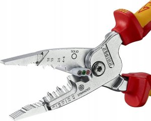 Knipex KNIPEX SZCZYPCE WIELOFUNKCYJNE DLA ELEKTRYKÓW DO KABLI METRYCZNYCH 1000V 7
