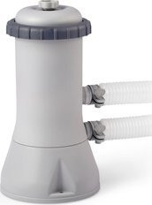 Intex Intex Metal Frame Pool Set with Filter Pump, Safety Ladder, Ground Cloth, Cover Blue, Age 6+, 457x122 cm one size 5