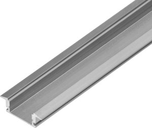 Orno Profil aluminiowy do taśm LED, 2000 x 24,5 x 6,85 mm, wpuszczany w karton gips, srebrny, komplet 50 szt. 1