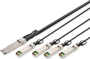 Triton Digitus Kabel bezpośrednio podłączany 40G QSFP+ do 4 x SFP+ 3 m 1