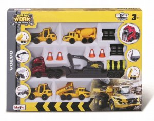 Maisto MAISTO 12437 Pojazdy budowlane Volvo z ciężarówką 1