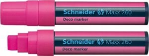 Schneider Marker kredowy Maxx 260 Deco 5-15mm różowy 1