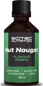 SCI+TEC SCITEC Flavour Drops 50ml AROMAT SMAKOWY Nut Nougat 1