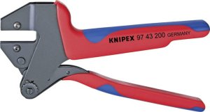 Knipex KNIPEX crimping system pliers 97 43 200, crimping pliers (red/blue, without crimping inserts, in a case) 1