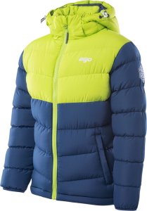 Bejo Dziecięca kurtka zimowa pikowana Bejo Baldey Ii Kdb estate blue/lime green rozmiar 128 2