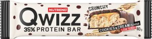 Nutrend NUTREND Qwizz 35% Protein Bar 60g BATON BIAŁKOWY Cookies and Cream 1