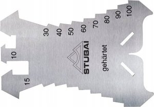 Marking template, hardened and stainless pl. 1