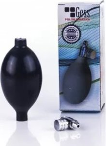 Gruszka do ciśnieniomierzy zegarowych - bez zaworu - uniwersalna Lateksowa gruszka do ciśnieniomierzy 3