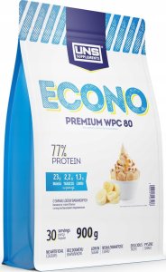 UNS UNS Econo Premium Wpc 80 900g Banana Yogurt 1