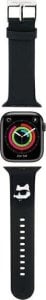 Karl Lagerfeld Karl Lagerfeld Pasek KLAWLSLCNK Apple Watch 42/44/45/49mm czarny/black strap 3D Rubber Choupette Head NoSize 1