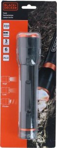 Latarka Black+Decker LATARKA TAKTYCZNA ALUMINIOWA 6W 350LUMENÓW BLACK + DECKER 3