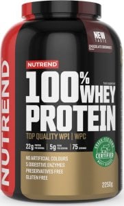 Nutrend NUTREND 100% Whey Protein 2250g Chocolate Brownie 1