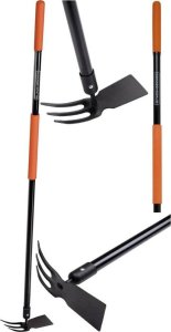 MOTYKA OGRODOWA KULTYWATOR UCHWYT WŁÓKNO SZKLANE 2W1 BLACK + DECKER 2