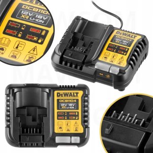 Dewalt DCB1104 10,8-18V System Quick Charger 7